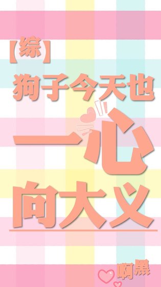（综同人）[综]狗子今天也一心向大义